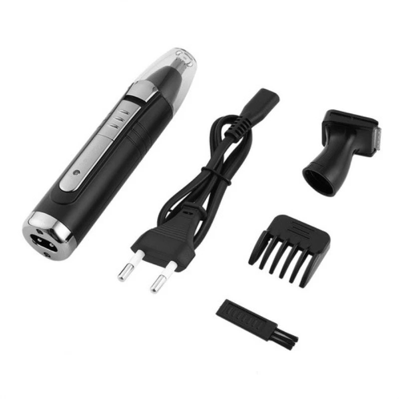 Máquina De Tirar Pelos - Nariz Barba E Cabelo Kemei KM651