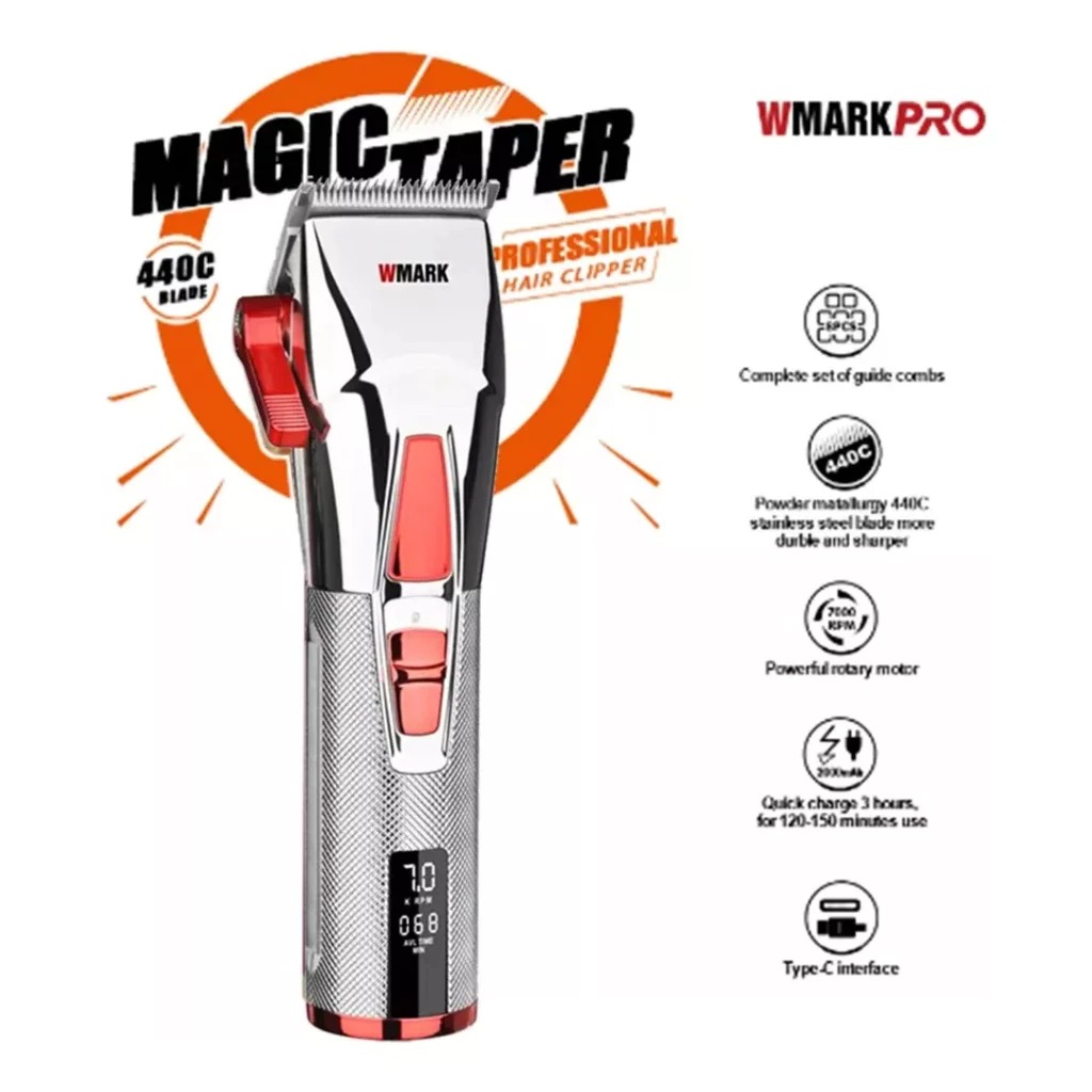 Maquina De Cortar Cabelo Wmark NG2036Y