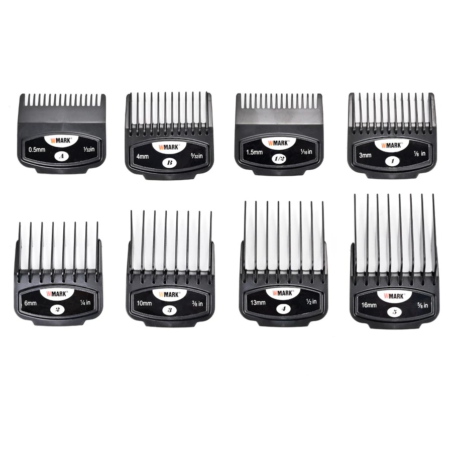 Kit 8 Pentes Guia de Disfarce Ima Wmark Magnetico Preto