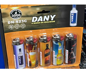 Cartela isqueiro Dany DN-S23C