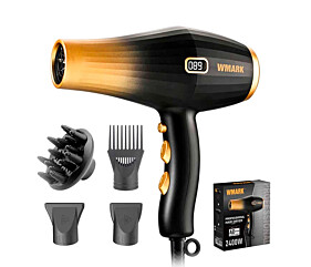 Secador De Cabelo 110v Dourado Wmark Ng2101D