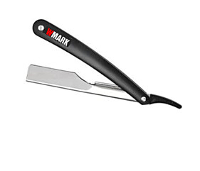 Navalhete Navalha de Barbear NG HZ001 Preta Laminas Wmark Profissional
