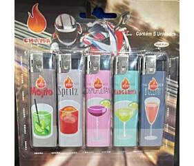 Isqueiro maçarico chama 10 uni 