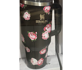 Copo stanley estampado flor