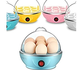 Cozedor de Ovos Elétrico Portátil Cozinha à Vapor