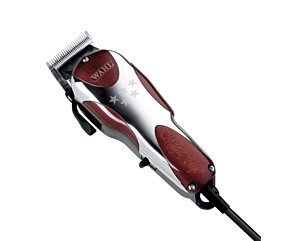 Máquina de cortar cabelo magic clip vermelha