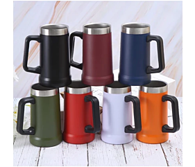 Caneca Em Inox 710ml Cerveja Chopp Camada Dupla Térmica